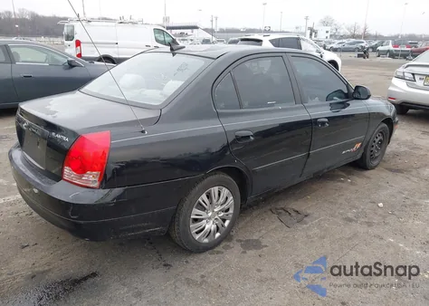 2006 Hyundai Elantra Gls/Limited from USA, damaged, VIN KMHDN46D86U358559